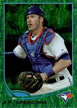 2013 Topps - Emerald Foil #525 J.P. Arencibia Front