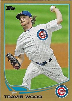 2013 Topps - Gold #391 Travis Wood Front