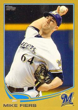 2013 Topps - Gold #398 Mike Fiers Front