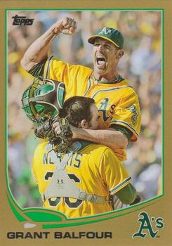 2013 Topps - Gold #616 Grant Balfour Front