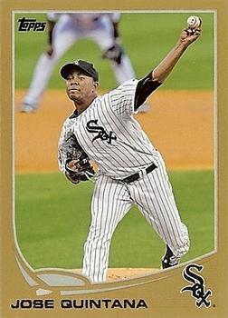 2013 Topps - Gold #586 Jose Quintana Front