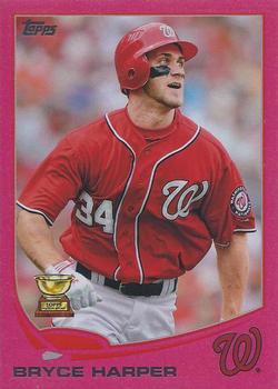 2013 Topps - Pink #1 Bryce Harper Front