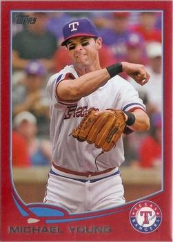 2013 Topps - Red #320 Michael Young Front