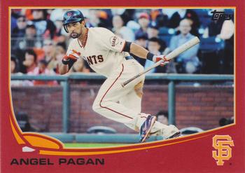 2013 Topps - Red #284 Angel Pagan Front