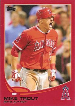 2013 Topps - Red #338 Mike Trout Front