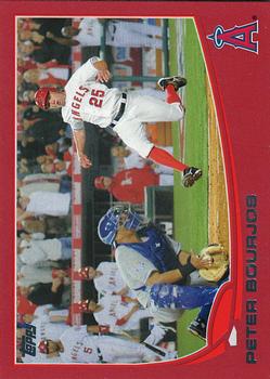 2013 Topps - Red #520 Peter Bourjos Front
