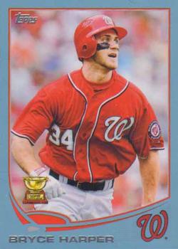 2013 Topps - Blue #1 Bryce Harper Front