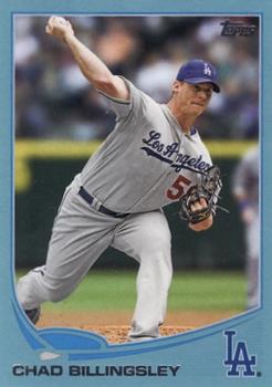 2013 Topps - Blue #158 Chad Billingsley Front