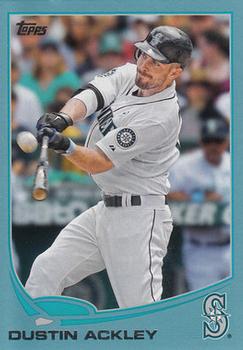 2013 Topps - Blue #252 Dustin Ackley Front