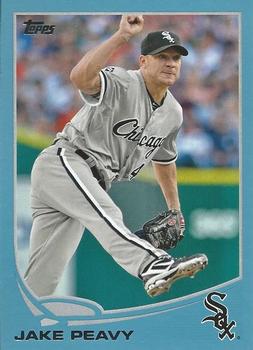 2013 Topps - Blue #458 Jake Peavy Front