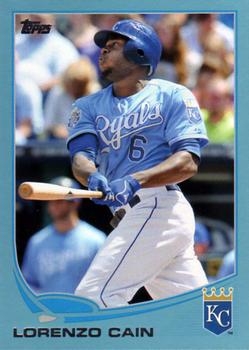 2013 Topps - Blue #572 Lorenzo Cain Front