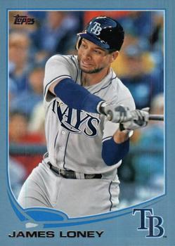 2013 Topps - Blue #593 James Loney Front