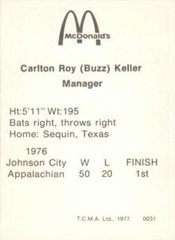 1977 TCMA Arkansas Travelers #0031 Carlton Roy 