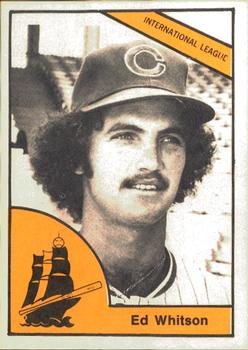 1977 TCMA Columbus Clippers #0103 Ed Whitson Front