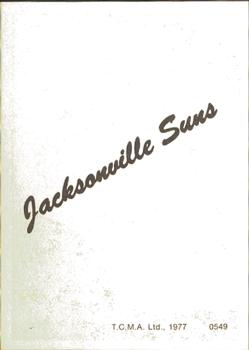 1977 TCMA Jacksonville Suns #0549 Steve Burke Back