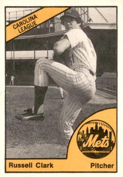 1977 TCMA Lynchburg Mets #0362 Russell Clark Front