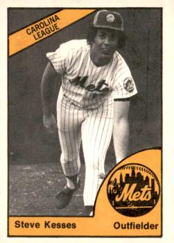 1977 TCMA Lynchburg Mets #0356 Steve Kesses Front