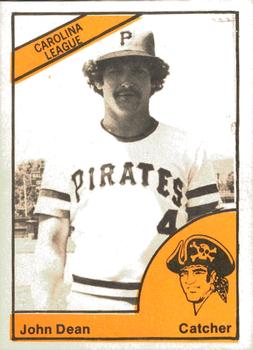 1977 TCMA Salem Pirates #0374 John Dean Front