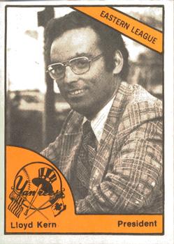 1977 TCMA West Haven Yankees #0674 Lloyd Kern Front