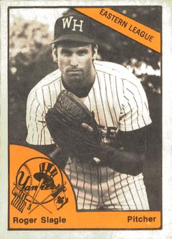 1977 TCMA West Haven Yankees #0661 Roger Slagle Front