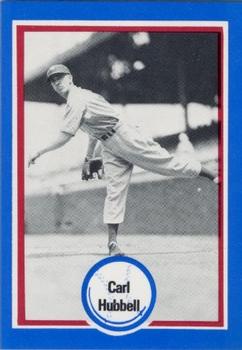 1976 Shakey's Pizza #53 Carl Hubbell Front
