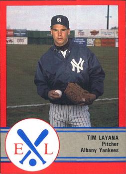 1989 ProCards Eastern League All-Stars #14 Tim Layana Front
