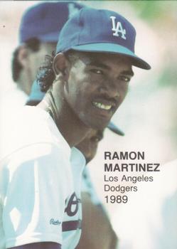 1989 Pacific Cards & Comics Rookies Superstars (unlicensed) #16 Ramon Martinez Front