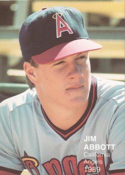 1989 Pacific Cards & Comics Rookies Superstars (unlicensed) #3 Jim Abbott Front