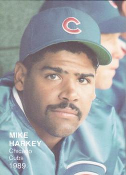 1989 Pacific Cards & Comics Rookies Superstars (unlicensed) #9 Mike Harkey Front
