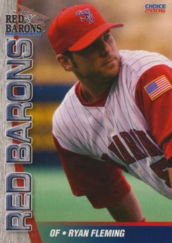 2006 Choice Scranton/Wilkes-Barre Red Barons #7 Ryan Fleming Front