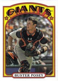 2013 Topps - 1972 Topps Minis #TM-1 Buster Posey Front