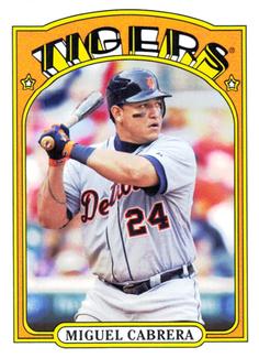 2013 Topps - 1972 Topps Minis #TM-55 Miguel Cabrera Front