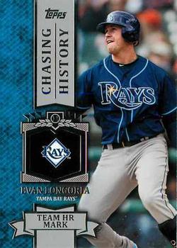2013 Topps - Chasing History #CH-12 Evan Longoria Front