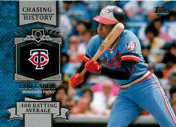2013 Topps - Chasing History #CH-6 Rod Carew Front