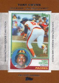 2013 Topps - Manufactured Rookie Card Patch #RCP-14 Tony Gwynn Front
