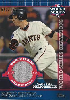 2013 Topps - World Champion Relics #WCR-MS Marco Scutaro Front