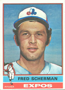 1976 Topps #188 Fred Scherman Front