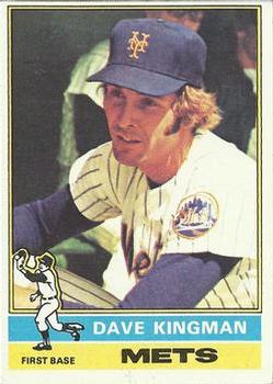 1976 Topps #40 Dave Kingman Front