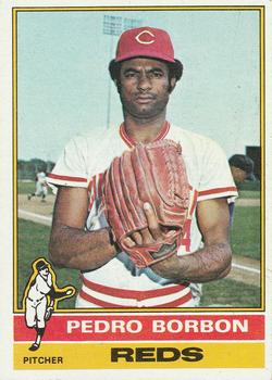 1976 Topps #77 Pedro Borbon Front