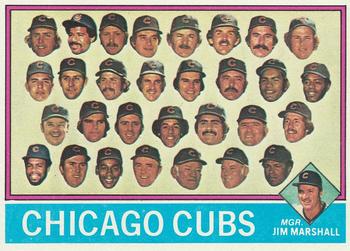 1976 Topps #277 Chicago Cubs / Jim Marshall Front