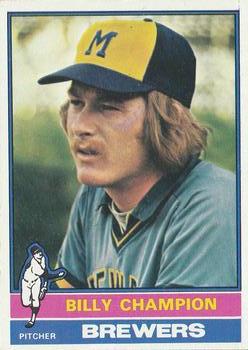 1976 Topps #501 Billy Champion Front