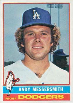 1976 Topps #305 Andy Messersmith Front