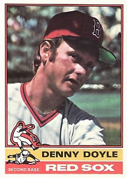 1976 Topps #381 Denny Doyle Front