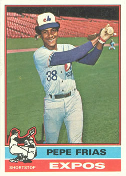 1976 Topps #544 Pepe Frias Front