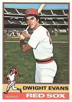1976 Topps #575 Dwight Evans Front