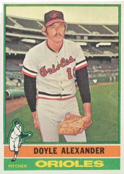 1976 Topps #638 Doyle Alexander Front