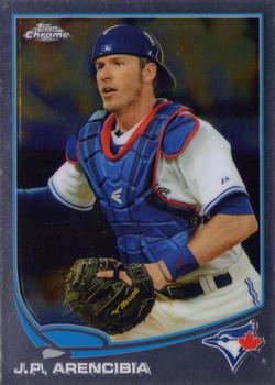 2013 Topps Chrome #42 J.P. Arencibia Front