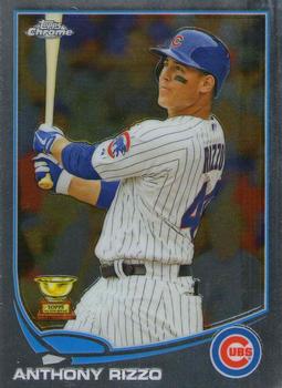 2013 Topps Chrome #158 Anthony Rizzo Front