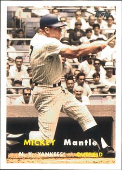 2008 Topps Updates & Highlights - Mickey Mantle Story #MMS67 Mickey Mantle Front