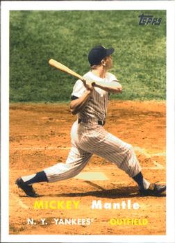 2008 Topps Updates & Highlights - Mickey Mantle Story #MMS69 Mickey Mantle Front
